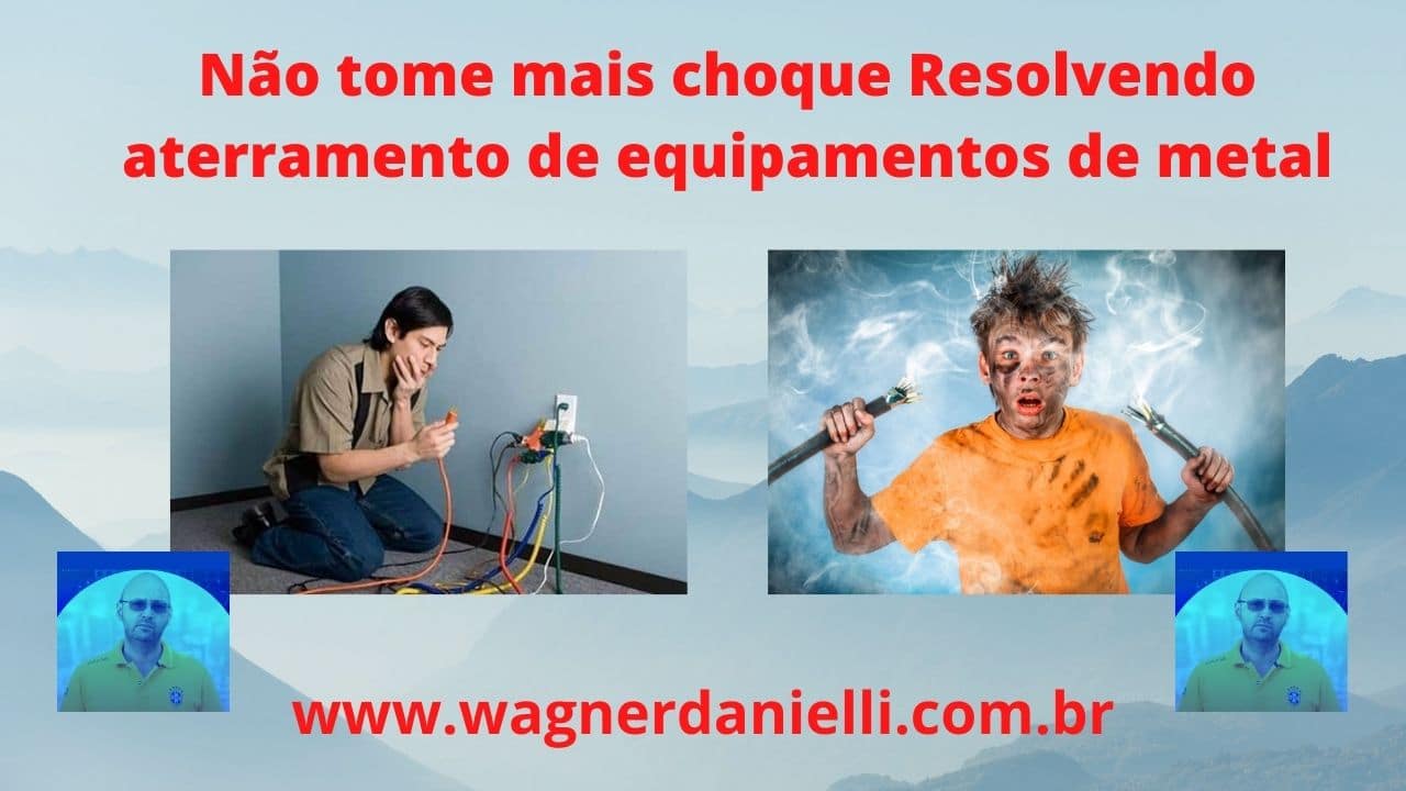Resolvendo problemas de choques em aparelhos de metal sem aterramento