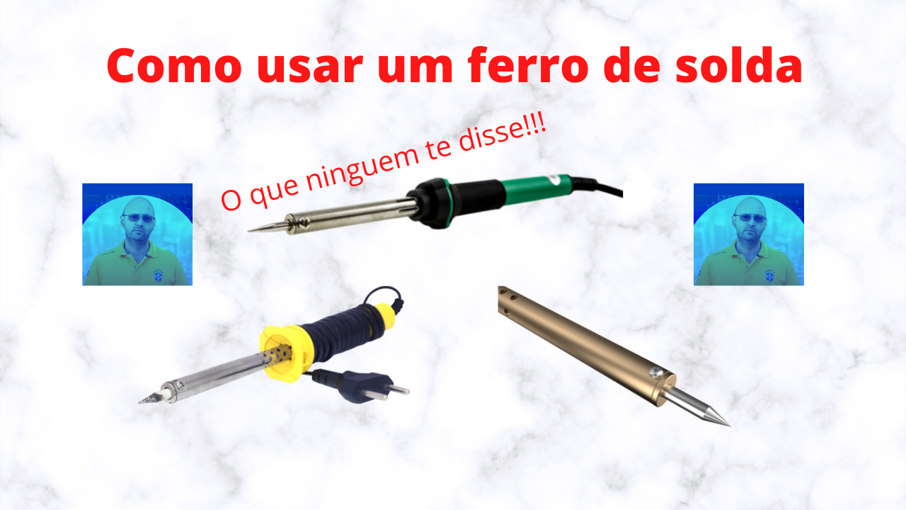 Como usar um ferro de solda