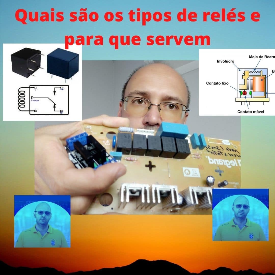 Quais são os tipos de relés e para que servem