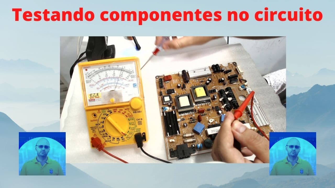 Testando componentes no circuito