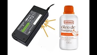 Como abrir um carregador de notebook sem estragar