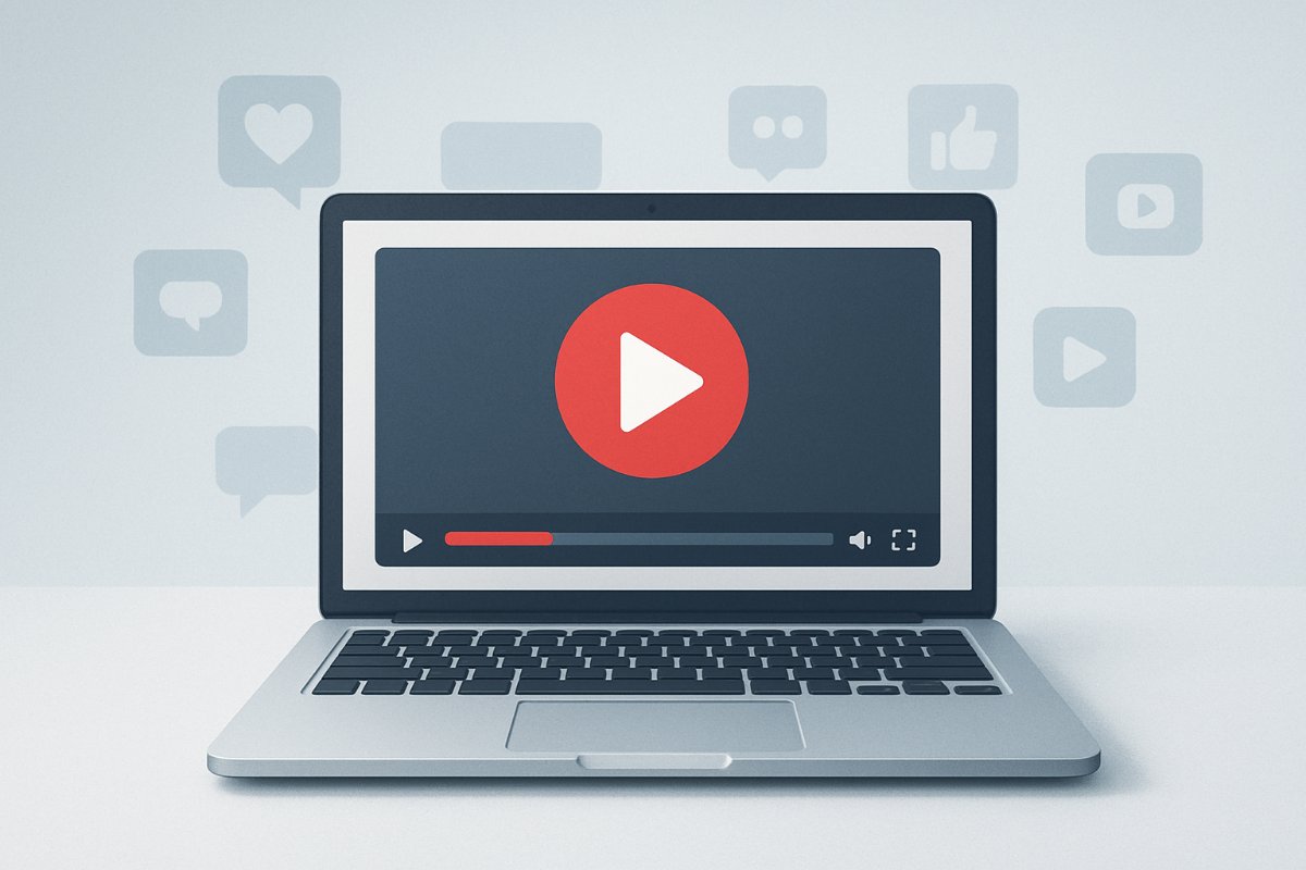 Notebook exibindo um vídeo tutorial sobre recuperação de arquivos