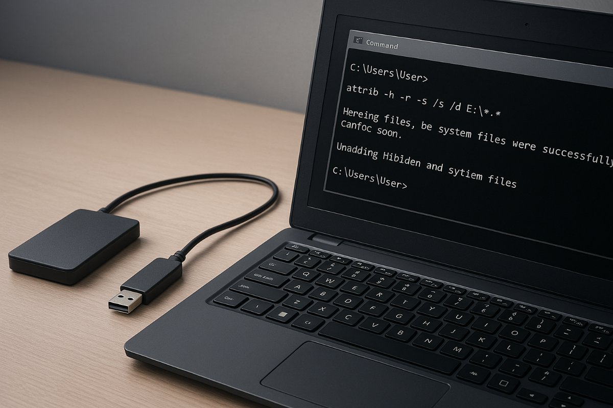 Como remover o vírus que oculta pastas no pendrive ou HD externo