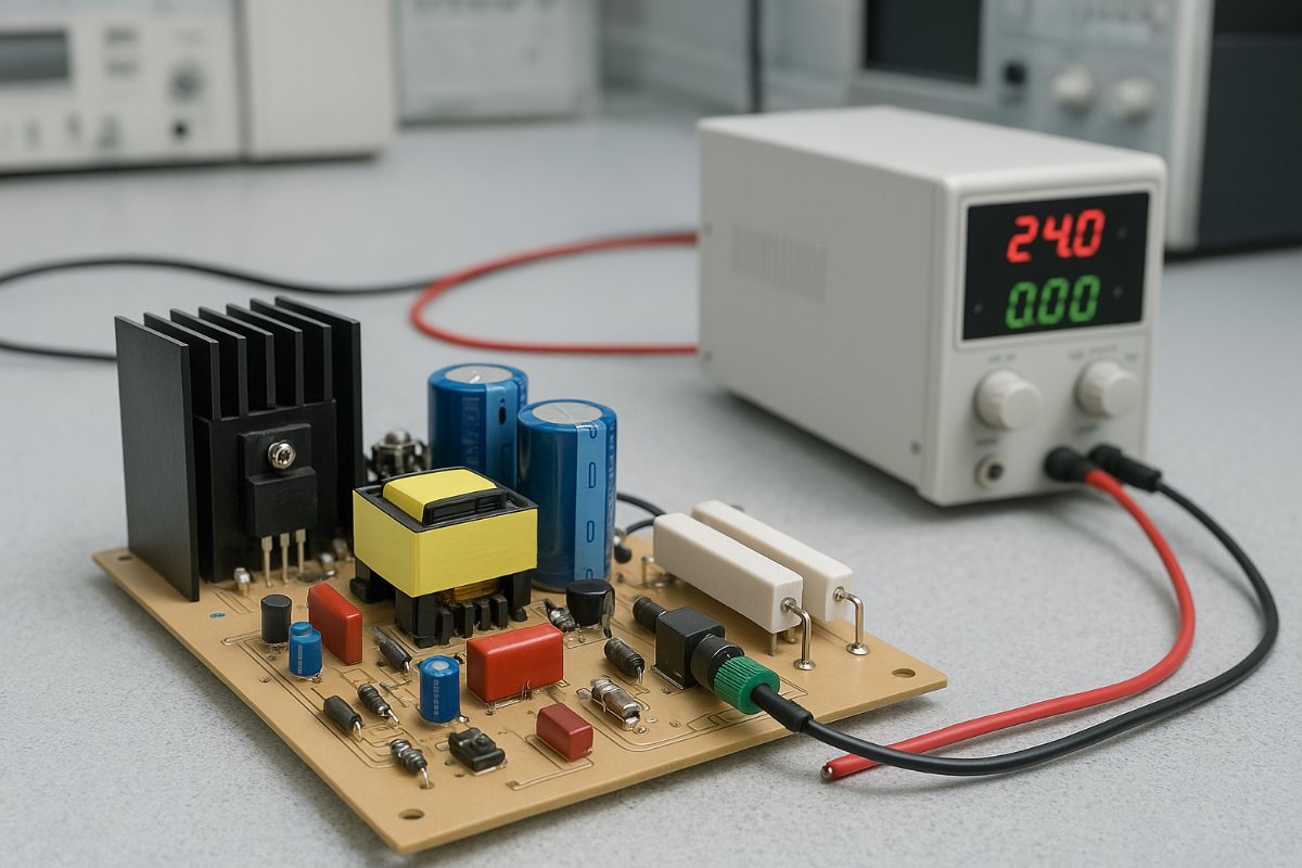 Construção de fonte regulável de 0 a 12 V