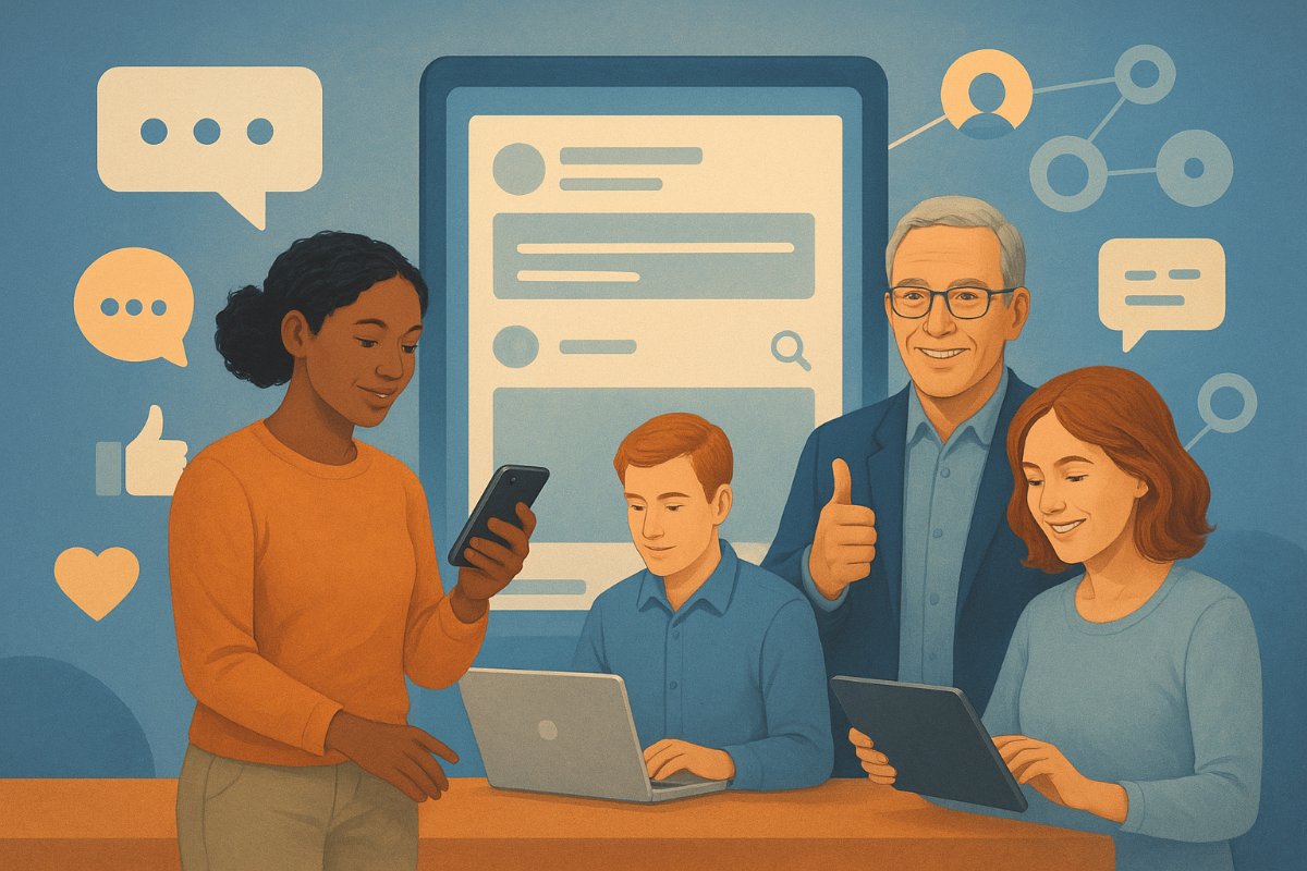 Encerramento com convite à interação nas redes sociais