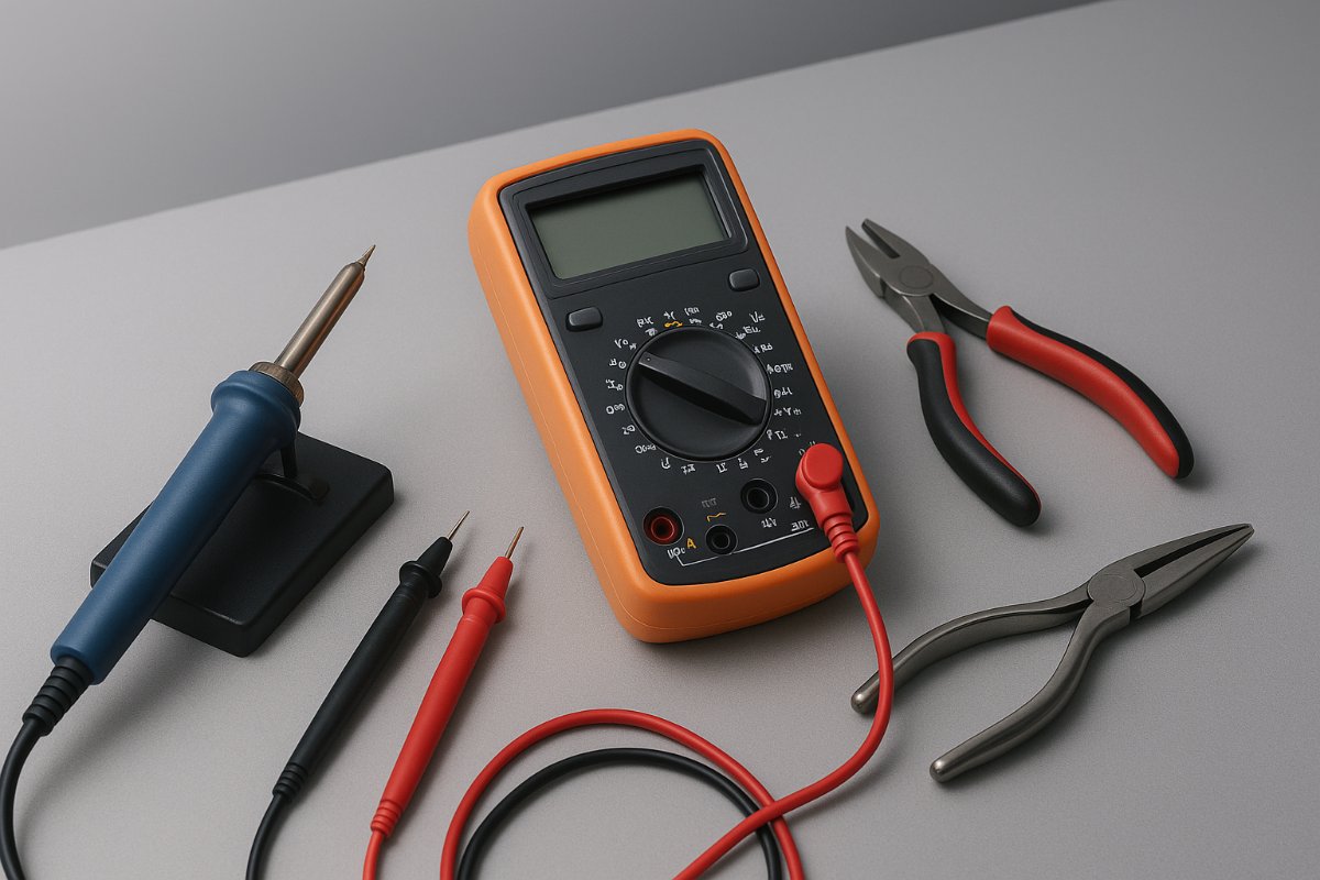 Ferramentas essenciais para eletrônica: o kit básico que não pode faltar