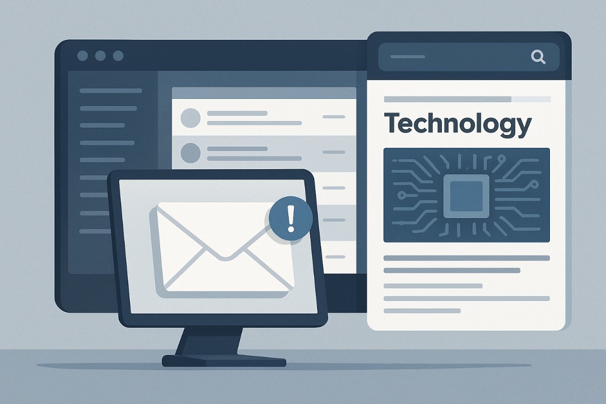 Novas informações por e-mail