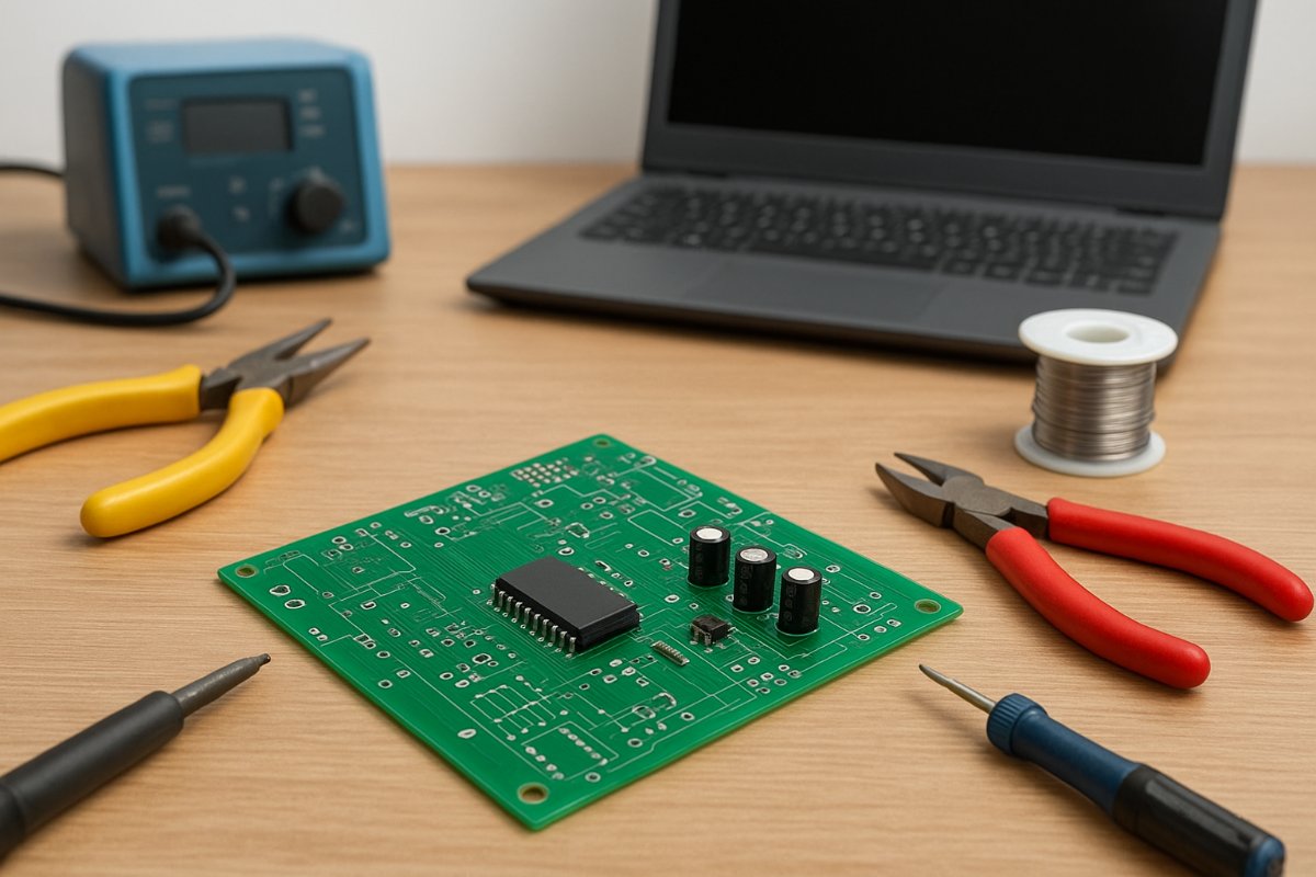 Como fazer placas de circuito impresso (PCB) em casa
