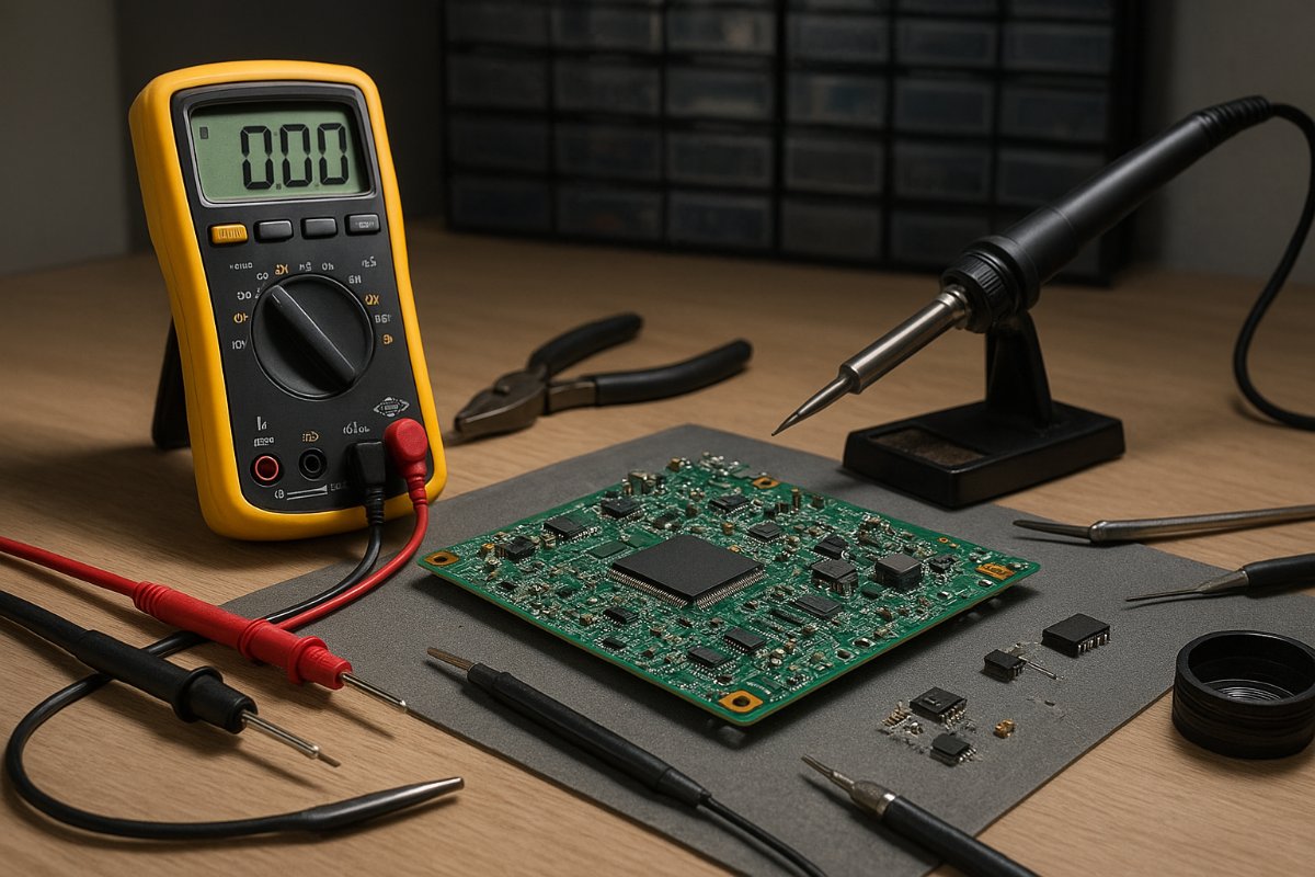 Dicas práticas de manutenção e reparação para eletrônica