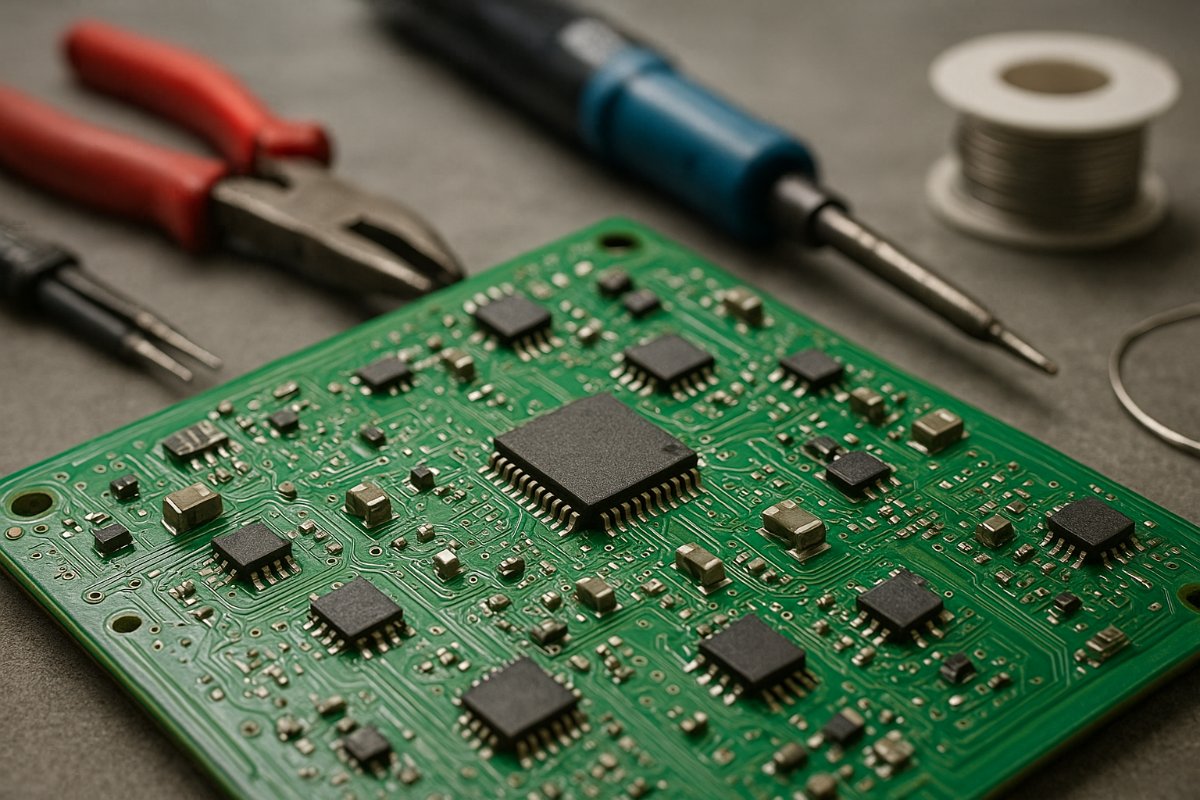 Como reparar a placa lógica da Epson L355