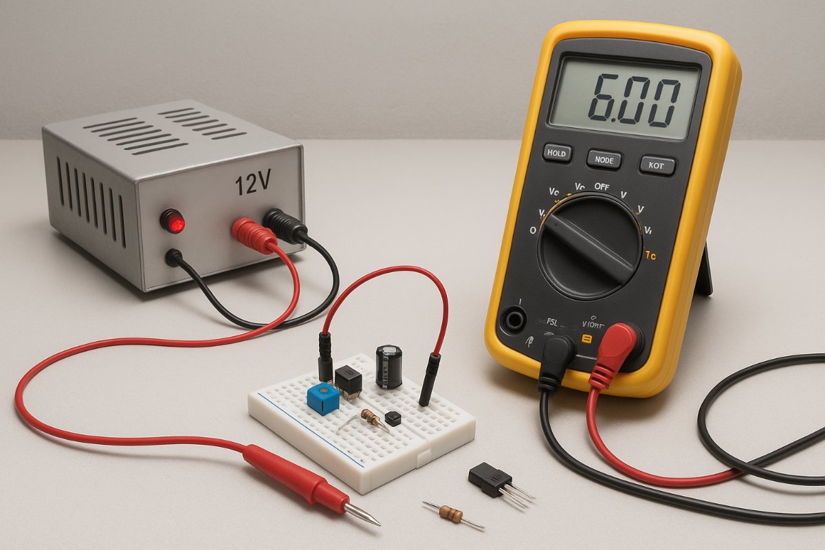 Construa um carregador de bateria e conversor de 12 V para 6 V com diodo Zener