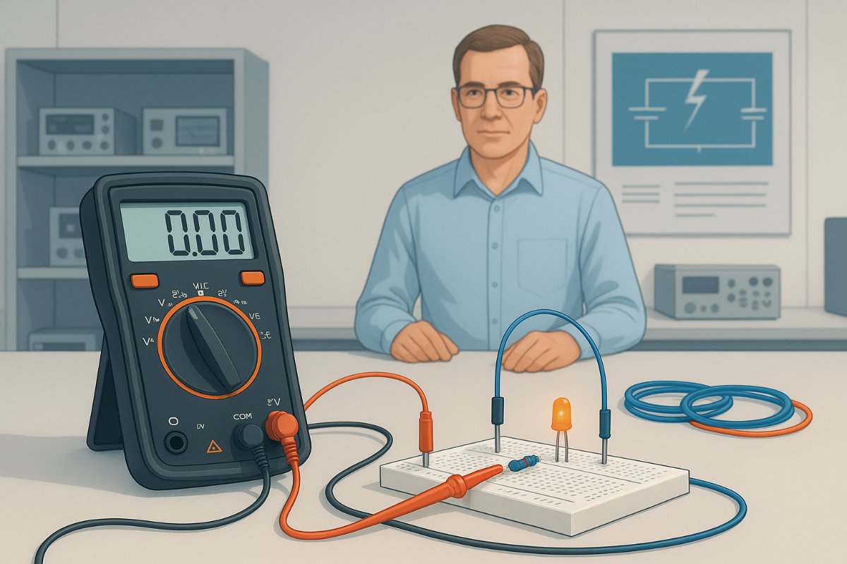 Eletrônica básica: aula 2 — funcionamento da energia na prática