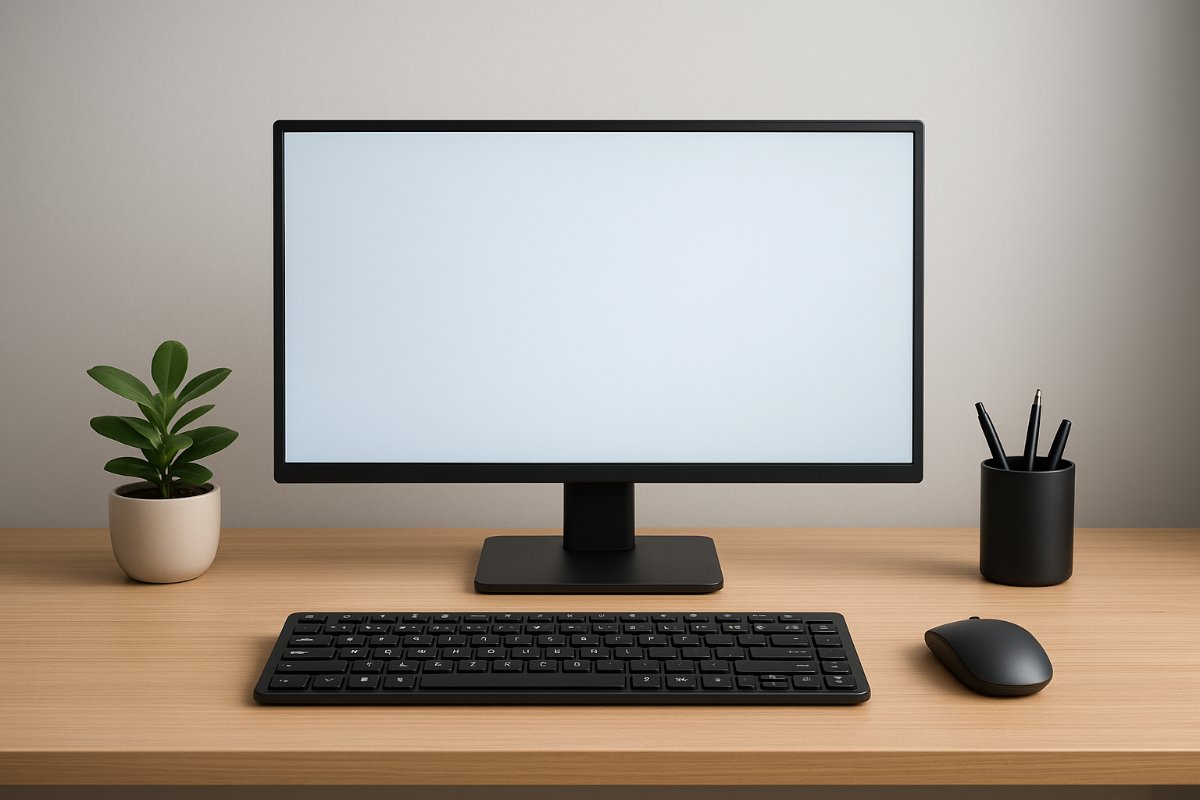 Computador pronto para uso após a formatação