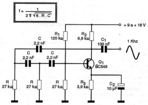 Como funciona um transistor? 3 oscilador